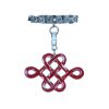Mystic Knot Brooch (Red)