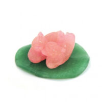 Rose Quartz Mandarin Ducks