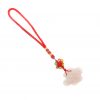 Rose Quartz Mystic Knot Charm