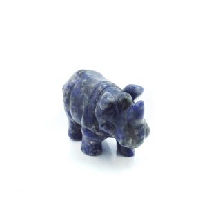Blue Sodalite Rhino