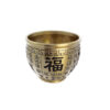 Fortune Wealth Bowl with Gold Ingots (Large - Fu) - Image 5