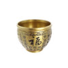 Fortune Wealth Bowl with Gold Ingots (Large - Fu) - Image 3