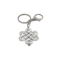 Mystic Knot Keychain -Metallic