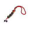 Smoky Quartz Crystal Charm with Mantra in Threes - Image 2
