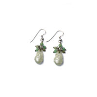 Green Jade Earrings (Dangle)